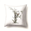 Axyaa Alphabet Cushion Cover - Kids Room Decor Throw Pillow Case