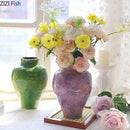 Axyaa Ceramic Vase Plant Pots: Creative Table Decoration for Flowers Arrangement and Room Aesthetic
