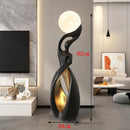 Axyaa LED Floor Lamp, Remote Control Dimming, Modern Minimalist Design for Living Room, Bedroom