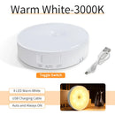 Axyaa Rechargeable RGB Motion Sensor Night Light for Kitchen Closet Staircase Wardrobe