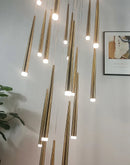 Nordic Style Axyaa Pendant Chandelier for Living Room, Restaurant & Staircase