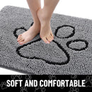 Axyaa Chenille Entrance Mat Absorbent Non-Slip Washable Mud Mat
