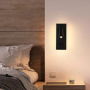 Axyaa Modern Black Bronze Rotatable Wall Lamp Dual Switch LED Sconce