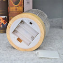Axyaa Crystal LED Table Lamp with Touch Remote Control, Stepless Dimming