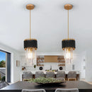 Axyaa Modern Crystal Chandelier for Elegant Living Spaces