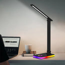 Axyaa LED Desk Lamp: Foldable, 3 Dimmable Levels, Touch Control, Eye Protection