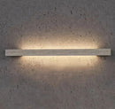 Axyaa Yellow Cave Stone Wabi Sabi Wall Light, Nordic Design, Outdoor Waterproof Courtyard Lamp
