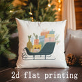 Christmas Pillow Covers by Axyaa: Festive Home Decor for Sofa, Bedroom, Car