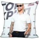 Axyaa Satin Soft Pillow Cover Square Zipper Pillowcase
