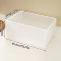 Axyaa Folding Cabinet Storage Box with Handle - Multi-functional Plastic Case