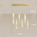 Axyaa LED Pendant Light Chandeliers Modern Staircase Hanging Lamp for Living Room