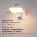Axyaa Outdoor LED Wall Lamp - Waterproof Sensor Light for Garden, Balcony, Bedroom