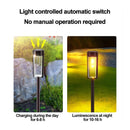 Axyaa Solar LED Pathway Lights - Waterproof Walkway Landscape Lighting