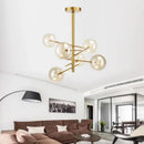 Axyaa Nordic Living Room Chandelier - Modern Lighting for Home, Coffee Shop, and Dining Area