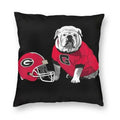 Axyaa Cute English Bulldog Floor Pillowcase for Home Decor