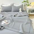 Axyaa Princess Bubble Yarn Quilt Set - French Style Quilted Comforter Blanket