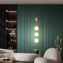 Axyaa Nordic Gourd LED Wall Lamp for Stylish Living Spaces