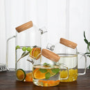 Axyaa Glass Teapot Kettle, Large Capacity, Heat Resistant, Creative Design