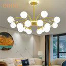 Axyaa White Frosted Glass Lamp Shade, G9 E27 Bulb Compatible, 2cm 4cm Fitter Opening Replacement Globe