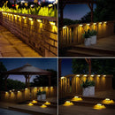Axyaa Solar Wall Lights: Waterproof Garden Decoration, Bright LED, Villa Balcony Lighting