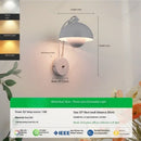 Axyaa LED Mushroom Wall Lamp for Bedroom Hotel Living Room Decor