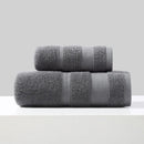 Axyaa White Cotton Towels Set - Hand Face Bath Towel Collection