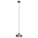 Axyaa Glass Pendant Light: Minimalist Chandelier for Dining Room, Bedroom, or Restaurant