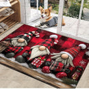 Axyaa Christmas Dwarf Door Mat Holiday Party Decoration