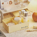 Axyaa Desktop Cosmetic Organizer Plastic Storage Box for Bathroom & Kitchen Organization