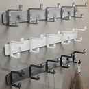 Axyaa Wall Hooks Storage Organizer for Coats, Hats, and Kitchen Utensils