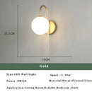 Axyaa Nordic LED Wall Lamp - Elegant Indoor Lighting for Bedroom & Living Room