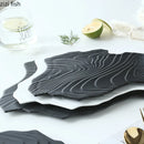 Axya Steak Shaped Plate Set: Ceramics Tableware for Sushi, Fruit, Seafood & More