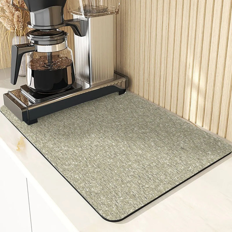 Axyaa Stripe Coasters: Stylish Non-Slip Table Mat & Absorbent Placemat