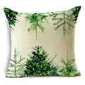 Axyaa Christmas Linen Pillow Cover 45X45CM - Festive Home Decor