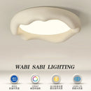 Axyaa LED Ceiling Lamp: Nordic Wabi Sabi Lighting for Home Decor and Living Room