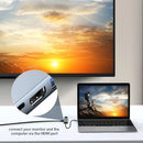 Axyaa 8-in-1 USB C Hub with 4K HDMI, RJ45, SD/TF, PD, USB 3.0 - Laptop Dock