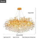 Axyaa Modern LED Branch Chandelier for Living Dining Hotel Hall Decor