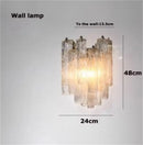 Axyaa Pink Glass Chandelier: Colorful Suspension Lamp for Living Room Bedroom Kitchen Island