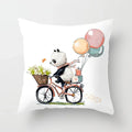 Cute Panda Cartoon Pillowcase for Home Decor and Comfort by Axyaa