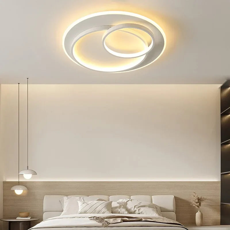 Axya Modern LED Ceiling Chandelier Simple Design for Bedroom Living Dining Room