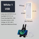 Axyaa LED Wall Light Switch Rotatable Spotlight - Modern Multi-functional Design