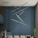 Axyaa LED Chandelier for Stair Hall Bedroom Room, Modern Indoor Lighting Fixture