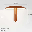 Axyaa Modern Rotatable Wall Lamp Metal 2 LEDs Black Orange Green Switch 3000K