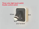Axyaa LED USB Wall Spotlight for Bedroom Reading and Decor Lighting