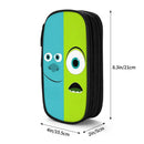 Axyaa Monsters Inc. Mike And Sullivan Pen Box: Large Capacity School Pencil Case Gift
