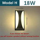 Axyaa Motion Sensor LED Wall Light Outdoor Waterproof IP65 Modern Home Decor