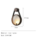 Axyaa Frosted Glass Wall Sconce for Parlor, Bedroom, Restaurant