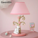 Axyaa Cartoon Rabbit LED Table Lamp for Kids' Bedroom Décor