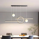 Axyaa Modern LED Chandelier for Dining & Living Room - Indoor Pendant Ceiling Lighting