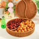 Axyaa Rattan Wicker Serving Baskets - 10 Styles for Restaurant Tabletop Display